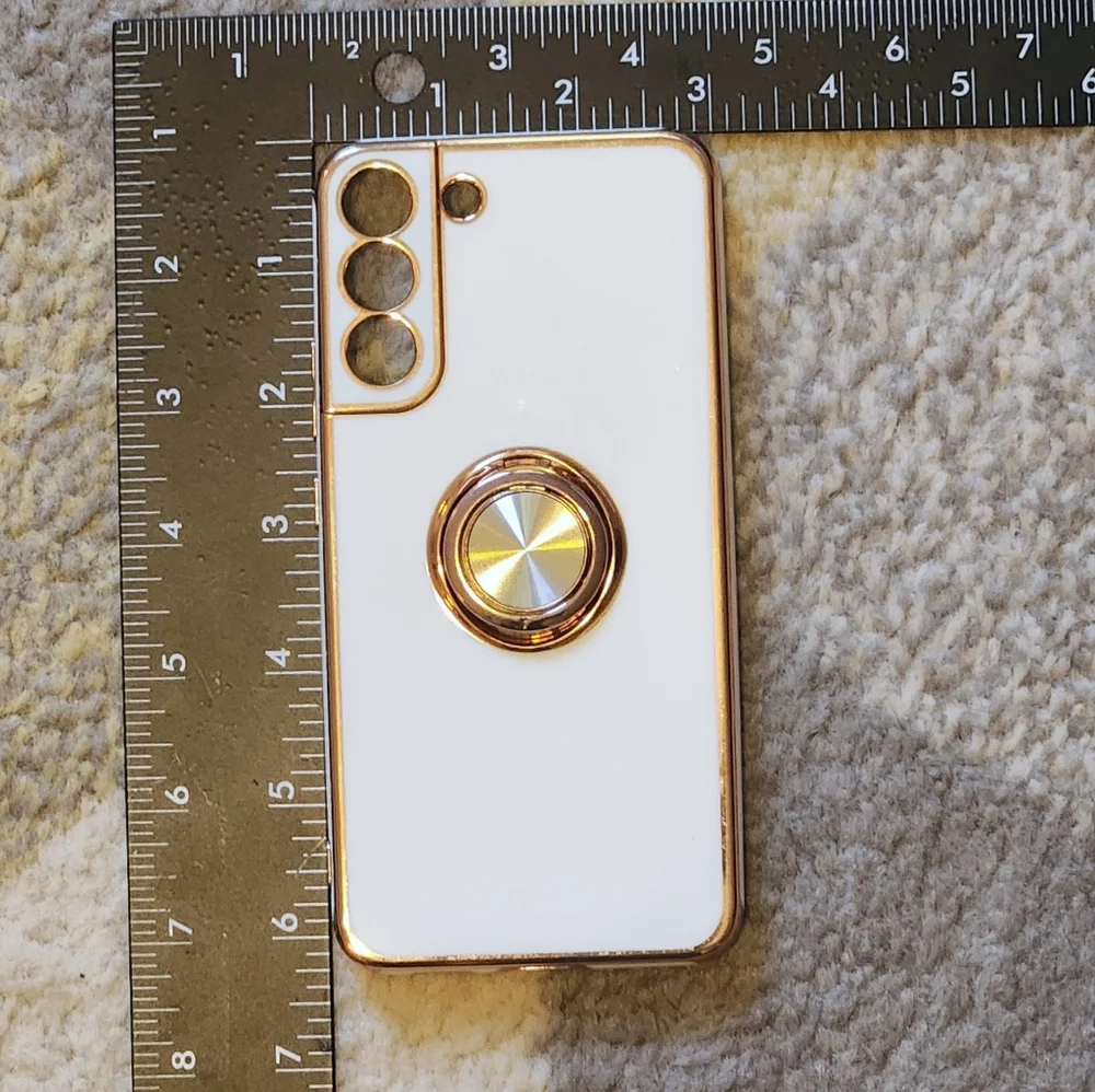 Samsung Galaxy S22+ Case w/ Ring Stand New